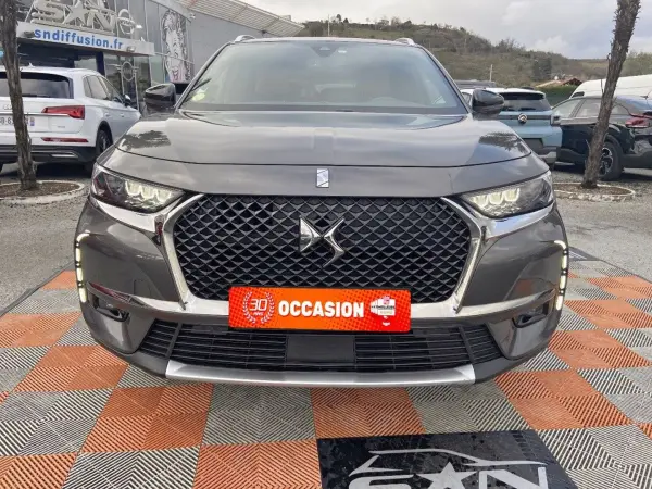DS DS7 CROSSBACK BlueHDi 130 EAT8 GRAND CHIC CUIR Toit Attelage - Photo 2