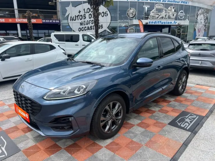 Ford KUGA 2.0 TDCI 120 ST LINE X BVA GPS Caméra Hayon Pack Hiver Attelage